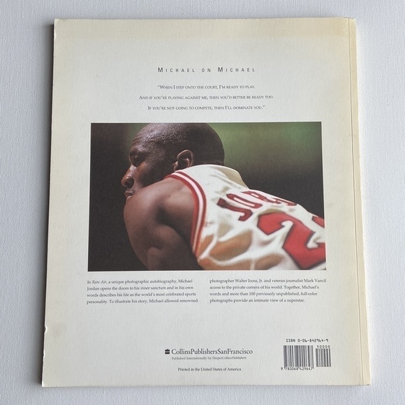 𝅺rare Air Michael on Michael by Michael Jordan, First Edition - Picture 2 of 16